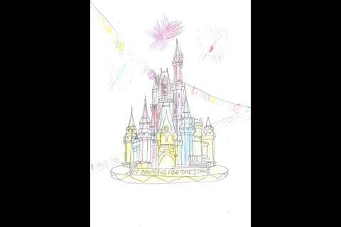  Disney Castle, Disneyworld Orlando by Pippa Mead